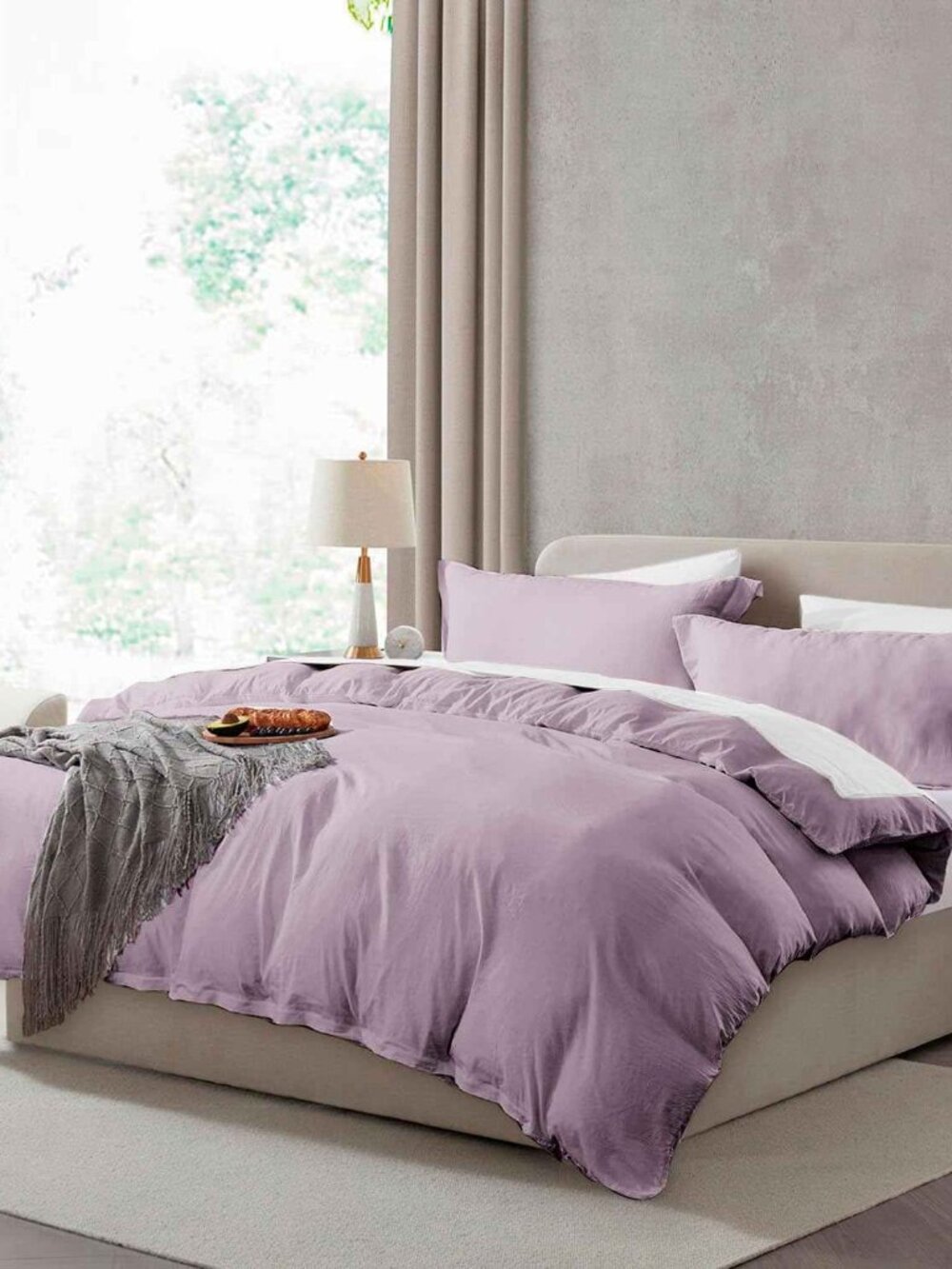 Hearth & Harbor 3 pc Full Duvet Cover Set N074